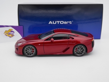 Preview: AUTOart 78853 # Lexus LFA Coupe Baujahr 2010 " perlrotmetallic " 1:18