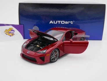 Preview: AUTOart 78853 # Lexus LFA Coupe Baujahr 2010 " perlrotmetallic " 1:18