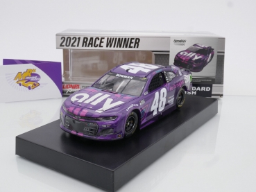 Lionel Racing W482123ALYALK # Chevrolet Camaro ZL1 NASCAR 2021 " Alex Bowman - Richmond Spring Race Winner " 1:24