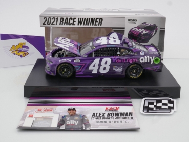 Preview: Lionel Racing W482123ALYALK # Chevrolet Camaro ZL1 NASCAR 2021 " Alex Bowman - Richmond Spring Race Winner " 1:24