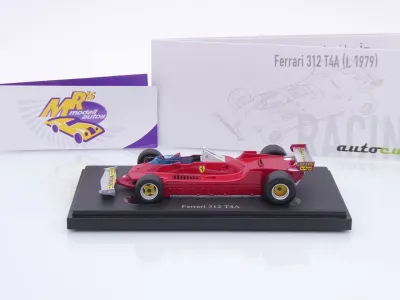 Preview: Autocult 07030 # Ferrari F312 T4A F1 Formel 1 Prototyp Baujahr 1979 " Ferrarirot " 1:43
