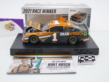 Preview: Lionel Racing WX12123GEWUBD # Chevrolet Camaro ZL1 NASCAR 2021 " Kurt Busch - Atlanta Summer Race Winner " 1:24