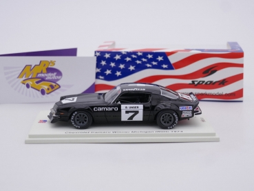 Preview: Spark US171 # Chevrolet Camaro Winner Michigan IROC 1974 " Bobby Unser " 1:43