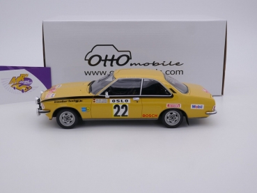 Preview: OTTOmobile OT933 # Opel Commodore GS/E Rallye Monte Carlo 1973 " Walter Röhrl " 1:18