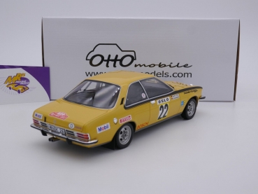Preview: OTTOmobile OT933 # Opel Commodore GS/E Rallye Monte Carlo 1973 " Walter Röhrl " 1:18