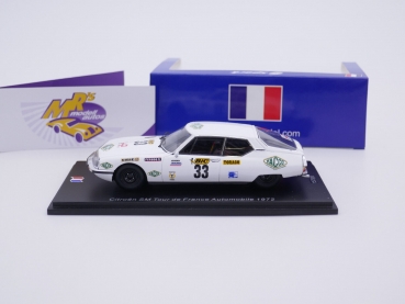 Preview: Spark SF198 # Citroen SM Nr.33 Tour de France Automobile 1972 " M. Martin " 1:43