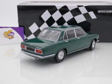Preview: Minichamps 155029201 # BMW 2500 Limousine Baujahr 1968 " dunkelgrünmetallic " 1:18