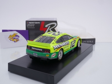 Preview: Lionel Racing C122223MELRB # Ford Mustang NASCAR 2022 " Ryan Blaney - Menards Libman " 1:24