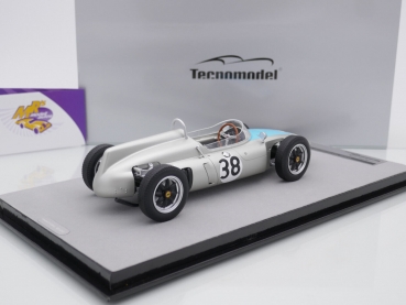 Preview: Tecnomodel TM18-275C # Cooper T53 F1 German GP 1961 " Bernard Collomb " 1:18