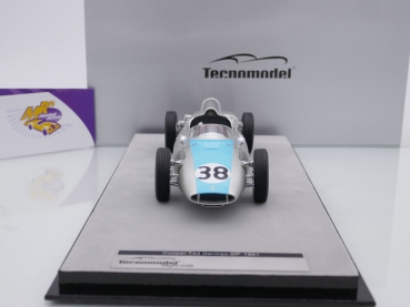 Preview: Tecnomodel TM18-275C # Cooper T53 F1 German GP 1961 " Bernard Collomb " 1:18