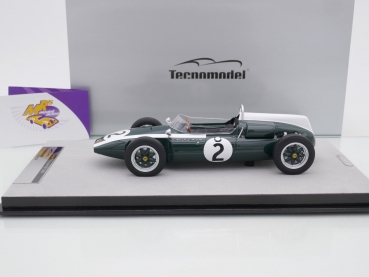 Preview: Tecnomodel TM18-275B # Cooper T53 F1 English GP 1960 " Bruce McLaren " 1:18