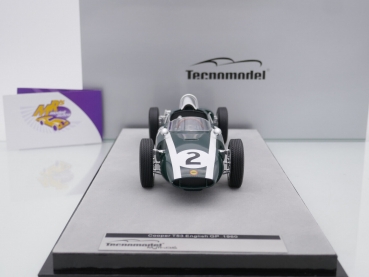 Preview: Tecnomodel TM18-275B # Cooper T53 F1 English GP 1960 " Bruce McLaren " 1:18