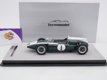 Preview: Tecnomodel TM18-275A # Cooper T53 F1 English GP 1960 " Jack Brabham " 1:18
