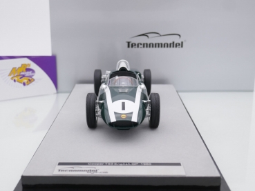 Preview: Tecnomodel TM18-275A # Cooper T53 F1 English GP 1960 " Jack Brabham " 1:18