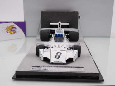 Preview: Tecnomodel TM18-274B # Brabham BT44 F1 Sweden GP 1974 " Rikky Von Opel " 1:18