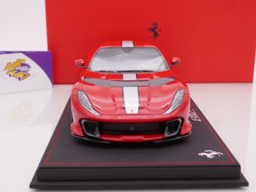 Preview: BBR P118207B1 # Ferrari 812 Competizone Sportwagen Baujahr 2021 " rosa corsa 322 " 1:18