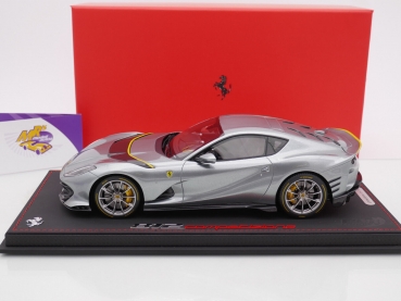 Preview: BBR P118207A2 # Ferrari 812 Competizone Sportwagen Baujahr 2021 " grigio coburn " 1:18