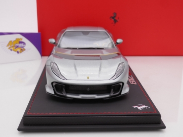 Preview: BBR P118207A2 # Ferrari 812 Competizone Sportwagen Baujahr 2021 " grigio coburn " 1:18
