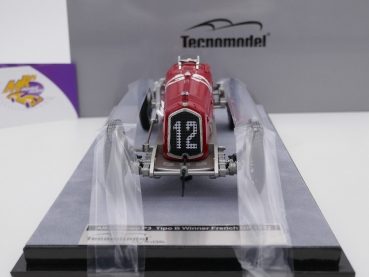 Preview: Tecnomodel TM18-266D # Alfa Romeo P3 Tipo B Winner French GP 1932 