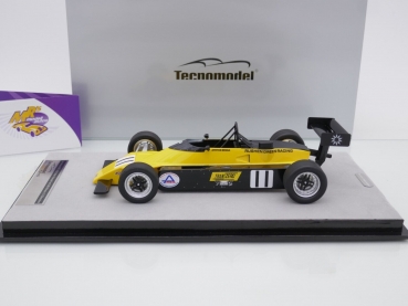 Preview: Tecnomodel TM18-263A # Van Diemen RF82 Silverstone GP 1982 " Ayrton Senna " 1:18
