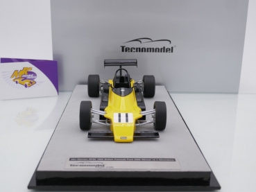 Preview: Tecnomodel TM18-263A # Van Diemen RF82 Silverstone GP 1982 " Ayrton Senna " 1:18
