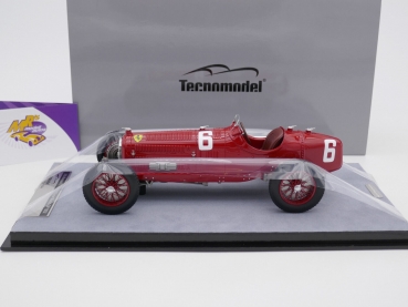 Preview: Tecnomodel TM18-266B # Alfa Romeo P3 Tipo B Monza GP 1932 " Rudolf Caracciola " 1:18