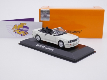 Maxichamps 940020331 # BMW M3 Cabriolet (E30) Baujahr 1988 " weiß " 1:43
