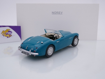 Preview: Norev 182600 # Austin Healey 3000 Mk.1 Cabriolet Baujahr 1959 " mintgrün " 1:18