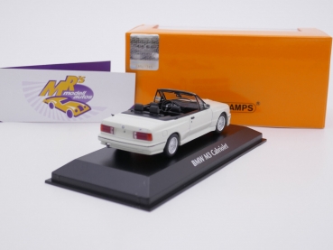 Preview: Maxichamps 940020331 # BMW M3 Cabriolet (E30) Baujahr 1988 " weiß " 1:43