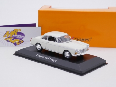 Maxichamps 940112920 # Peugeot 404 Coupe Baujahr 1962 " weiß " 1:43
