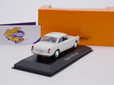 Preview: Maxichamps 940112920 # Peugeot 404 Coupe Baujahr 1962 " weiß " 1:43