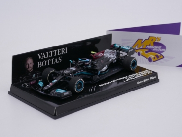 Minichamps 410210177 # Mercedes-AMG W12 E F1 Bahrain GP 2021 " Valteri Bottas " 1:43