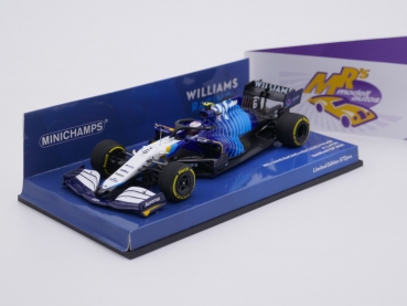 Minichamps 417210106 # Mercedes FW43B F1 Bahrain GP 2021 " Nicolas Latifi " 1:43