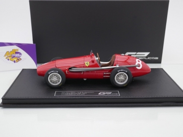 GP Replicas GP81B # Ferrari 500 F2 5th. British GP 1953 " Mike Hawthorn " 1:18