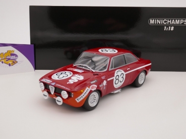 Minichamps 155722283 # Alfa Romeo 1300 GTA 24h. Spa 1972 " Facetti Autodelta " 1:18