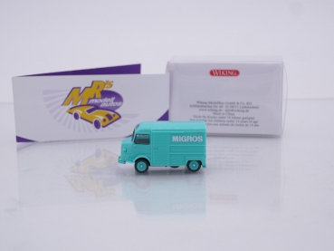 Preview: Wiking 0262 07 # Citroën HY Lieferwagen Baujahr 1947-1981 " Migros " 1:87