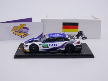 Preview: Spark SG641 # BMW M4 No.47 DTM Hockenheim 2019 Team BMW RBM " Joel Eriksson " 1:43