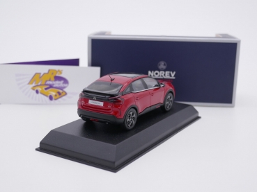 Preview: Norev 155448 # Citroën C4 Limousine Baujahr 2020 " elixir rot metallic " 1:43