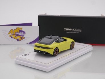 Preview: TSM Models 430644 # Nissan Z Proto Spec Baujahr 2023 " ikazuchi yellow " 1:43