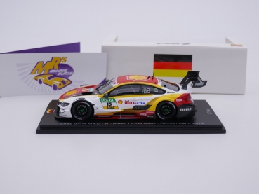 Preview: Spark SG633 # BMW M4 No.15 DTM Hockenheim 2018 Team BMW RMG " Augusto Farfus " 1:43
