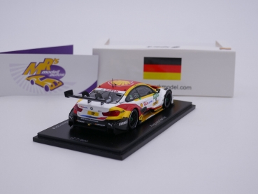 Preview: Spark SG633 # BMW M4 No.15 DTM Hockenheim 2018 Team BMW RMG " Augusto Farfus " 1:43