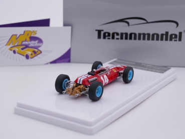 Preview: Tecnomodel TM43-11D # Ferrari 512 F1 Nr.14 USA GP 1965 " P. Rodriguez " 1:43