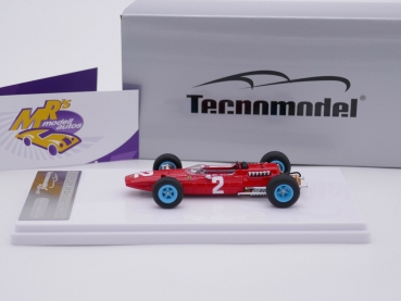 Preview: Tecnomodel TM43-11C # Ferrari 512 F1 Nr.2 Zandvoort GP 1965 " John Surtees " 1:43