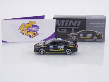 Preview: TSM MINI GT MGT00403-L # Hyundai Elantra N Festival Caround Racing Livery 1:64