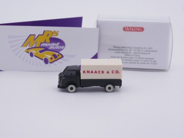 Preview: Wiking 0335 08 # Tempo Matador Tiefpritsche Baujahr 1949-1952 " Knaack & Co. " 1:87