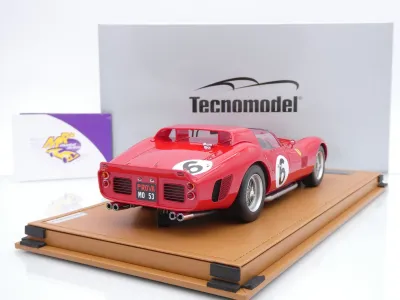 Preview: Tecnomodel TM18-232B # Ferrari 330 TRI-LM Winner 24h Le Mans 1962 " Phil Hill " 1:18