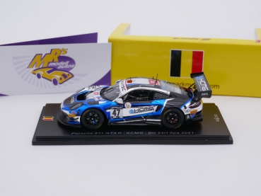 Preview: Spark SB433 # Porsche 911 GT3 R Nr.47 5th 24H Spa 2021 " Team KCMG " 1:43