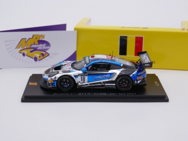 Preview: Spark SB440 # Porsche 911 GT3 R Nr.18 24H Spa 2021 " Team KCMG - Burdon " 1:43