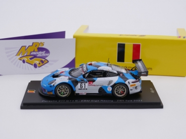 Preview: Spark SB445 # Porsche 911 GT3 R Nr.61 24H Spa 2021 " EBM Giga - Bamber " 1:43
