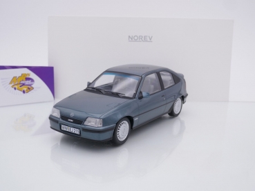 Norev 183614 # Opel Kadett E GSi Baujahr 1987 " blaumetallic " 1:18